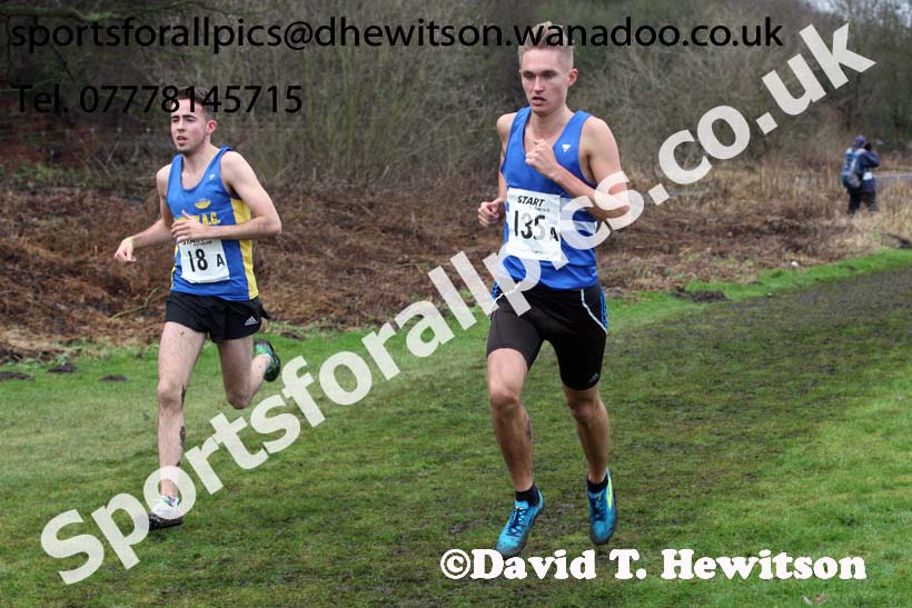 Senior mens Durham Cathedral Cross Country Relays, Maiden Castle, Durham. Photo: David T. Hewitson/Sports for All Pics
